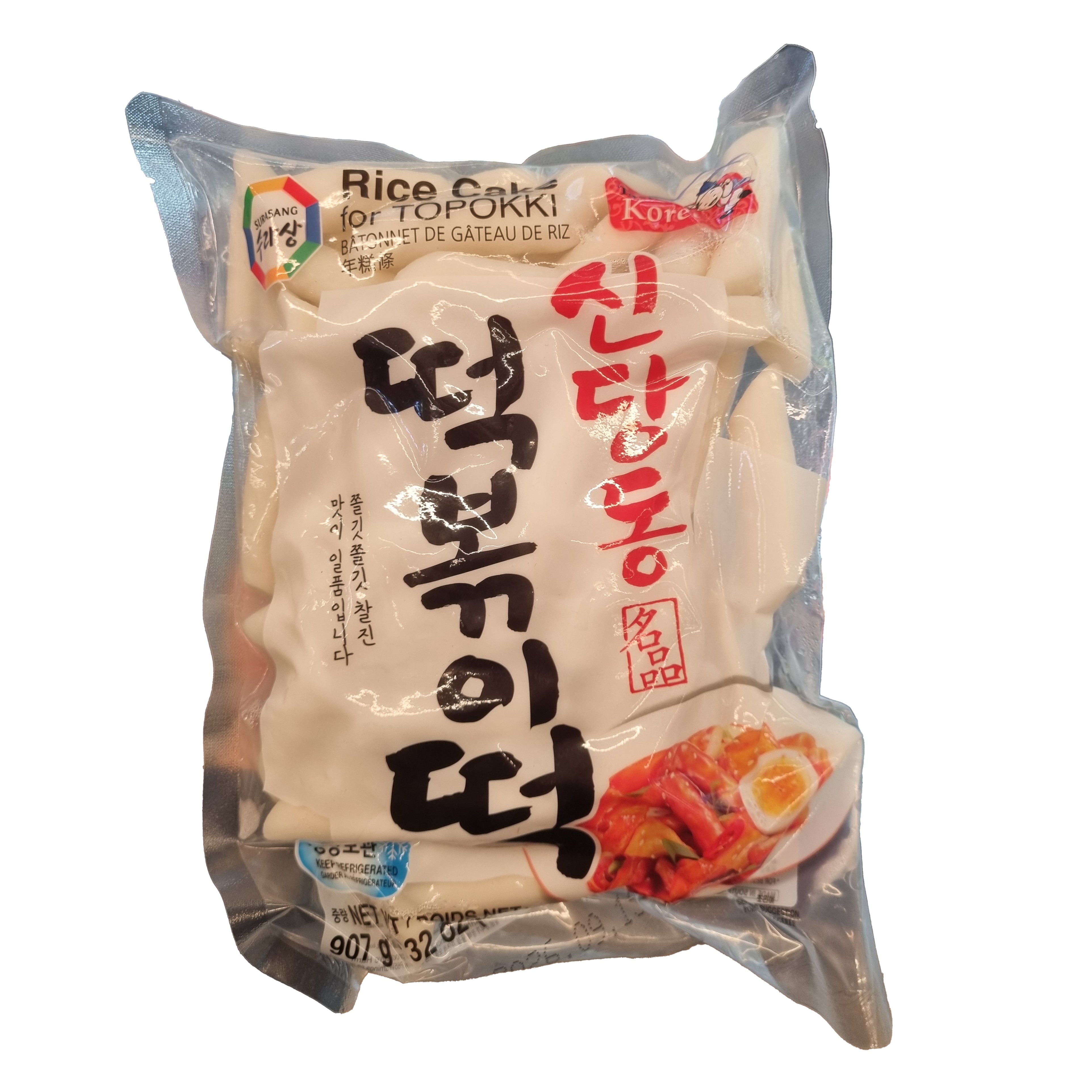 SURASANG Shindangdong rice cake stick 신당동 떡볶이떡 907g